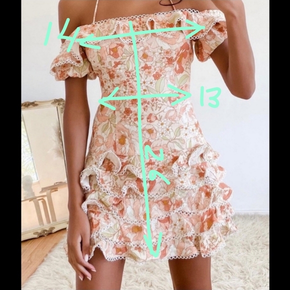 Bardot ruffle mini dress - Picture 7 of 7